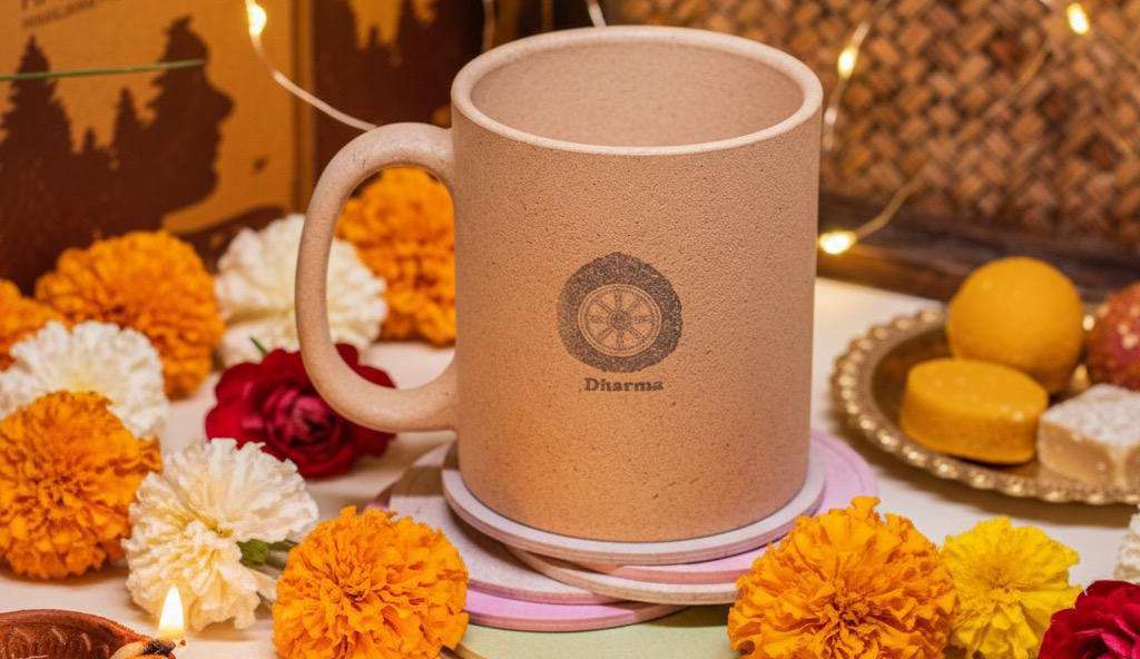 Tall Coffee Mug & Coaster