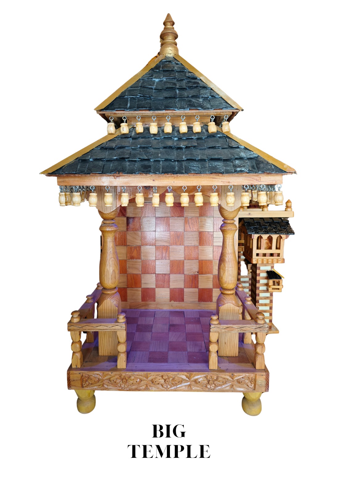 Kashu SHG Himachal handcrafted wooden heritage miniature